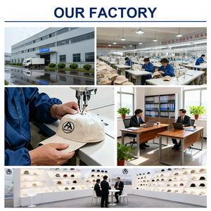 หมวกแก๊ปพ่อ5แผงปรับแต่งได้ทุกชุดหมวกเบสบอลกันแดดปักด้วยมือตัวอักษรใบไม้/เสือดาวสำหรับหัวโต - Product Image 4