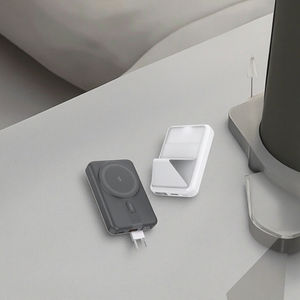 <span class=keywords><strong>Mag</strong></span> Carga rápida PD 20W Banco de energía inalámbrico magnético con soporte seguro plegable y pantalla digital <span class=keywords><strong>PowerBank</strong></span> 10000mAh para teléfono - Product Image 4