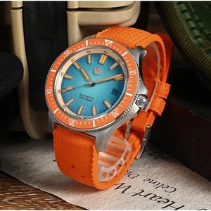 San Martin 40mm Dive <b>Watch</b> Design NH35 Automatic <b>Mechanical</b> Fashion Men <b>Watch</b> Sapphire Waterproof 200m Luminous SN0118GB - Product Image 4