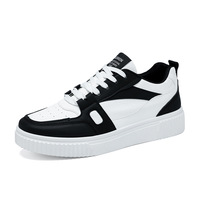 Chaussures décontractées pour hommes, style skate, tendance streetwear, color block, à lacets, pour le quotidien et les sorties en plein air, vente chaude