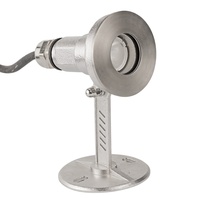 Projecteur LED sous-marin HUAXIA DC 12V 24V 316SS, lampe de piscine RGB, lampe sous-marine