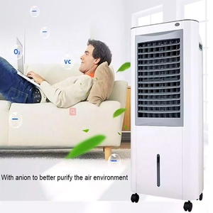 Refroidisseur d'air <span class=keywords><strong>électrique</strong></span> domestique portable de 165W avec purification ionique et télécommande Nouveau ventilateur évaporatif de conception pour usage domestique - Product Image 5