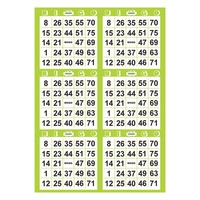 Tarjetas de Bingo Personalizadas con Diseño Gratuito, Tarjetas de Bingo Reutilizables de 75 Bolas con Papel Offset de Cartón, Tamaño y Color Personalizados, Venta al Por Mayor