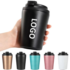 Bsbh Tùy Chỉnh Lật Nắp 12Oz Tái Sử Dụng Ly Thép Không Gỉ Cách Nhiệt Chân Không Cốc Cà Phê Cho Văn Phòng Cafe Quà Tặng - Product Image 3