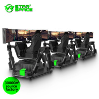 VR Star Space Crazy City 9D Vr Car Game Machine, simulateur de réalité virtuelle, manèges de simulation, course de conduite, simulateur de siège de course à mouvement, prix