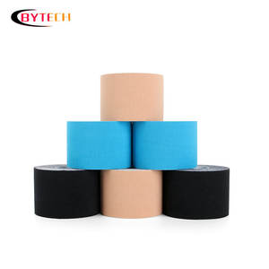 Bande de kinésiologie Premium Bytech imperméable, hypoallergénique, respirante, pour peaux sensibles, 95% coton + 5% élasthanne, certifiée CE, confortable - Product Image 6