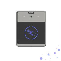 Cerradura de puerta avanzada con lector de códigos QR ISO14443 RFID NFC con controlador de acceso multiinterfaz