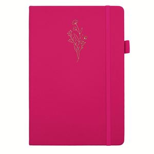 Agenda 2025 A5 con Puntos, Tapa Dura de Cuero PU, Impresión Personalizada, Planificador Diario, Semanal y Mensual - Product Image 5