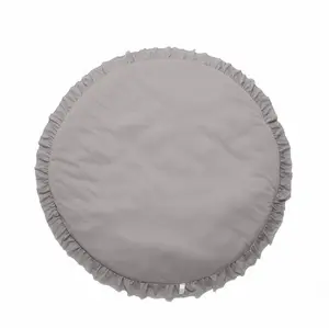 Thicken Washable Baby Kids Crawling Cushion, Solid Round Play Mat, Room Decor Floor Rug Baby Crawling Mat Kids Playmat