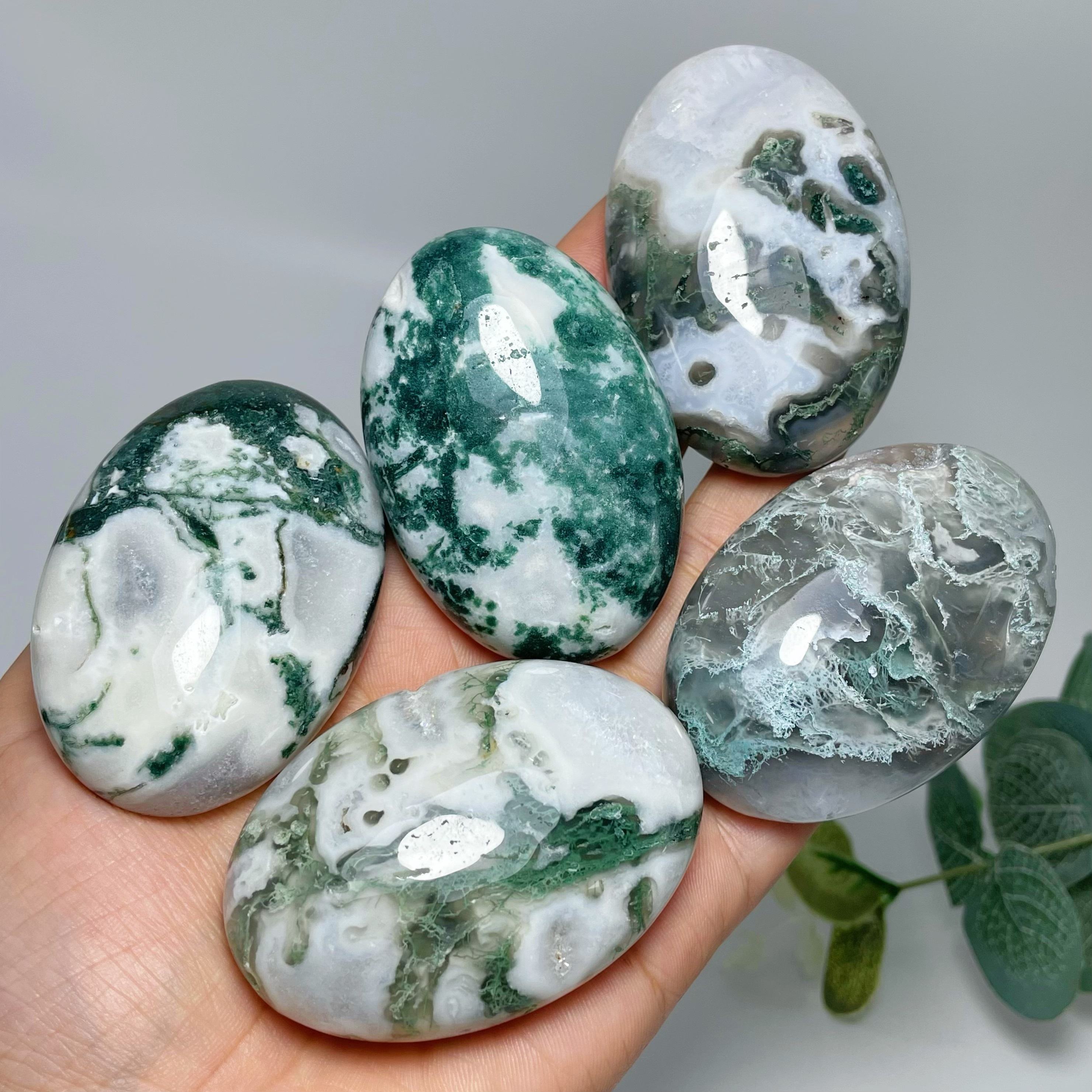 หินปาล์มมอสอาเกต