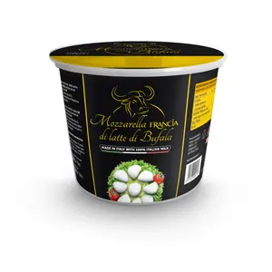 Vente chaude Sapide Et Délicate 10 Mozzarella Au Lait De Bufalo De 20G Fromage Frais Cuit Comme Ingrédient