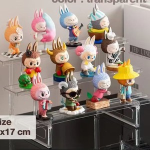 Boîte de <span class=keywords><strong>rangement</strong></span> en plastique écologique et durable, design multifonctionnel, vitrine pour poupées et jouets en peluche - Product Image 5
