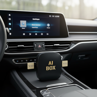 Boîte AI Mini GPS Android Portable sans Fil CarPlay Android Auto 5G WiFi Carte TF/USB Plug&Play Garantie 1 An Toutes les Applications Netflix/YouTube