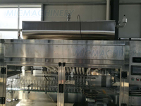 Machine de remplissage automatique à 8 buses à piston pour liquides à haute viscosité : shampoing, après-shampoing, crème pour les mains, savon liquide pour la vaisselle