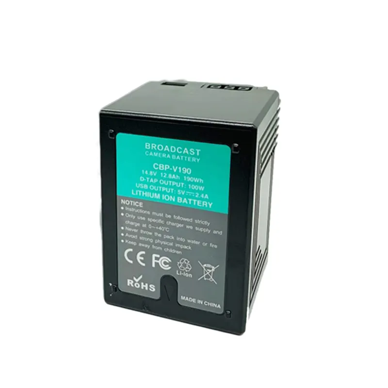 Высокая емкость 16,8 V 13200mAh 190Wh V крепление V Блокировка батареи для видеокамеры Sony DC D-Tap USB выход в Америку