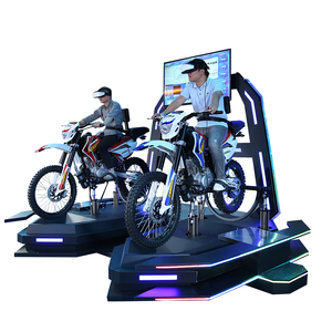 YHY <span class=keywords><strong>2023</strong></span> produits chauds <span class=keywords><strong>Vr</strong></span> 55 pouces écran Moto <span class=keywords><strong>Vr</strong></span> Machine de jeu réalité virtuelle simulateur de course Double <span class=keywords><strong>Vr</strong></span> moto - Product Image 1