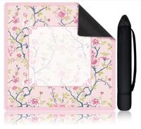 Tapis de table de mahjong de haute qualité, doux, élastique, antidérapant, anti-poussière, protection de plateau pour une utilisation domestique lors de jeux de mahjong ou de poker