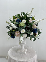 Vente chaude 2027, boule de feuilles vertes artificielles de haute qualité, 80 cm, boule de fleurs pour la décoration de mariage