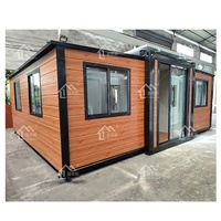 Conception innovante prix d'usine préfabriqué 20 pieds Australie Maison modulaire extensible en conteneur à vendre