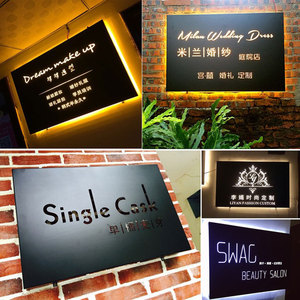 Tùy Chỉnh Số LED Chiếu Sáng Kim Loại Thép Không Gỉ Văn Phòng Hiện Đại Khách Sạn Căn Hộ Cửa Địa Chỉ Nhà Số Dấu Hiệu Với Ánh Sáng - Product Image 3