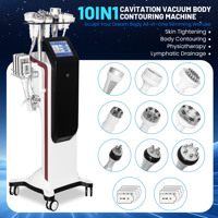 Máquina de Adelgazamiento 10 en 1 80K Cavit, Reductor de Celulitis, Reafirmante de Piel, Antienvejecimiento, Eliminación de Arrugas, Dispositivo de Salón