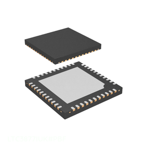 LTC3877IUK # Componentes del Kit Electrónico de Gestión de Energía (PMIC) PBF 44 WFQFN con Pines Expuestos, en Existencia - Product Image 1