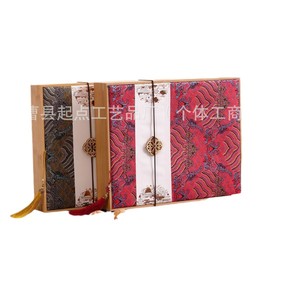 Caja de té de bambú de estilo chino, caja rectangular hecha a mano para regalo, embalaje para almacenamiento de té blanco Pu'er Fuding, caja de madera - Product Image 5