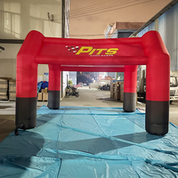 Arche gonflable publicitaire personnalisée avec logo imprimé pour événements sportifs, course, exposition, et tente promotionnelle