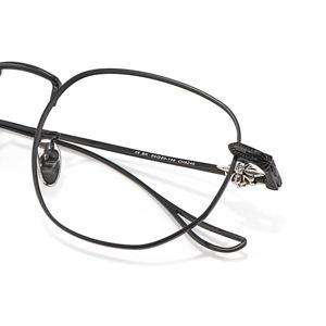 Klassieke hoogwaardige titanium metalen vlinderbril, zwart, optisch, voor presbyopie, solide, lichtgewicht, fabrieksgecertificeerde brillenhandelaren - Product Image 6