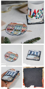 Posavasos de Cerveza Personalizados de Fábrica, Posavasos Acrílicos Absorbentes e Impermeables con Publicidad, NFC ISO 14443A 13.56MHz para Bares y Restaurantes - Product Image 6