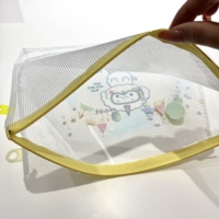 Bolsa transparente de alta calidad, venta directa de fábrica, bolsa personalizada, bolsa de información para niños, bolsa para bolígrafos de dibujos animados, bolsa transparente para archivos A4