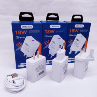 Chargeur Portable BY50 Type C avec QC3.0 pour Xiaomi, Adaptateur Mural de Charge Rapide pour Samsung et Tous les Téléphones Mobiles