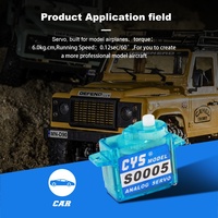 CYS-S0005迷你轻质DIY电子机器人汽车教育360度连续旋转微伺服遥控零件