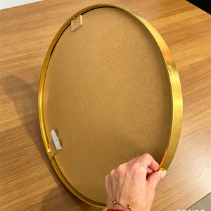 2026 Art Decor Brass Look <strong>Large</strong> Metal Framed Round Wall <strong>Mirror</strong> Glass <strong>Circle</strong> Espejos Spejl Alloy Aluminium Frame Wall <strong>Mirror</strong> - Product Image 6