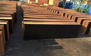 Landwirtschaft liche Lüftungs geräte Gewächshaus Waben verdunstung skühl kissen mit Außenrahmen - Product Image 3