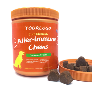 Tratamentos de cães para animais de estimação, suplemento nutritivo para cães, macio e para alergias sazonais - Product Image 5