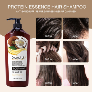 Marque privée Shampooing à l'huile de noix de coco naturel biologique Nary Hydratant Anti-pelliculaire Nettoyage en profondeur Shampooing Usine - Product Image 4