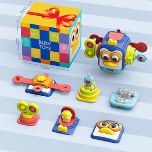 Juguete para Bebés, Pelota de Actividades, Rompecabezas de Agarre Manual para Educación Temprana, Lala, Hexaedro Manhattan - Product Image 6