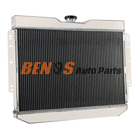 Radiateur de moteur en aluminium à 4 rangées pour Chevrolet Impala / Bel Air / Chevelle / El Camino de 1959 à 1965