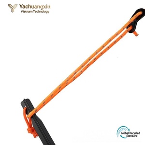 Yachuangxin Aluminum Alloy <b>Tent</b> Pegs Triangular Outdoor Camping <b>Tents</b> Stake with Reflective Rope All Seasons Use - Product Image 6