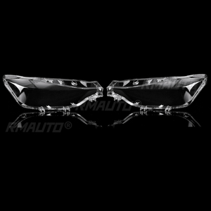 1 Paire de Lentilles de Phare de Voiture en Verre, Cache de Phare LED, Coque de Phare pour BMW Série 3 F30 F35 318 320 328 335 2016 2017 2018 - Product Image 2