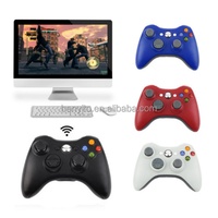 Manette de jeu sans fil Finera 360 2,4 GHz pour 360 et PC avec moteur de vibration