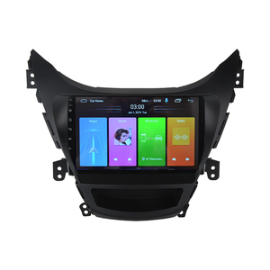 หน้าจอสัมผัสแอนดรอยด์สำหรับรถยนต์ Avante ปี 12-13 พร้อมระบบนำทาง GPS มัลติมีเดีย รองรับ CarPlay เครื่องเล่น DVD ในรถยนต์ วิทยุสเตอริโอ - Product Image 1