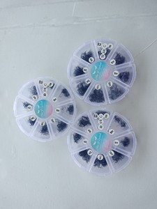 Cajas de Empaque Personalizadas al por Mayor, Pestañas de Pelo Sintético 2D de 0.15mm, Pestañas de Visón Sintético Hechas a Mano, Fácil Aplicación, Nhu Y NY2D CC - Product Image 3