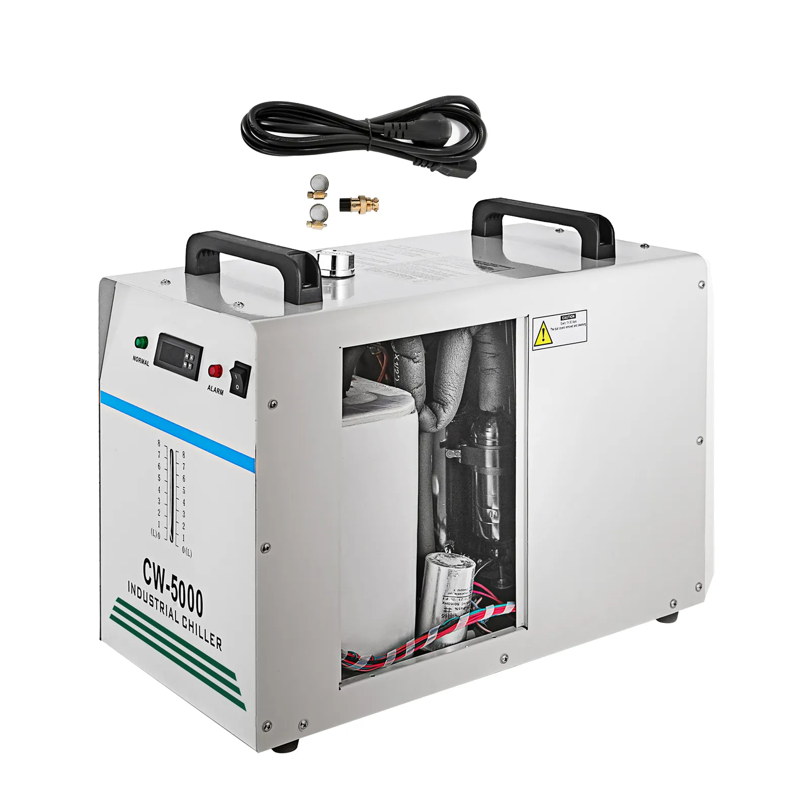 산업용 물 냉각기 cw 5200 공장 가격 co2 레이저 튜브 소형 공기 냉각수 냉각기 cw 5200