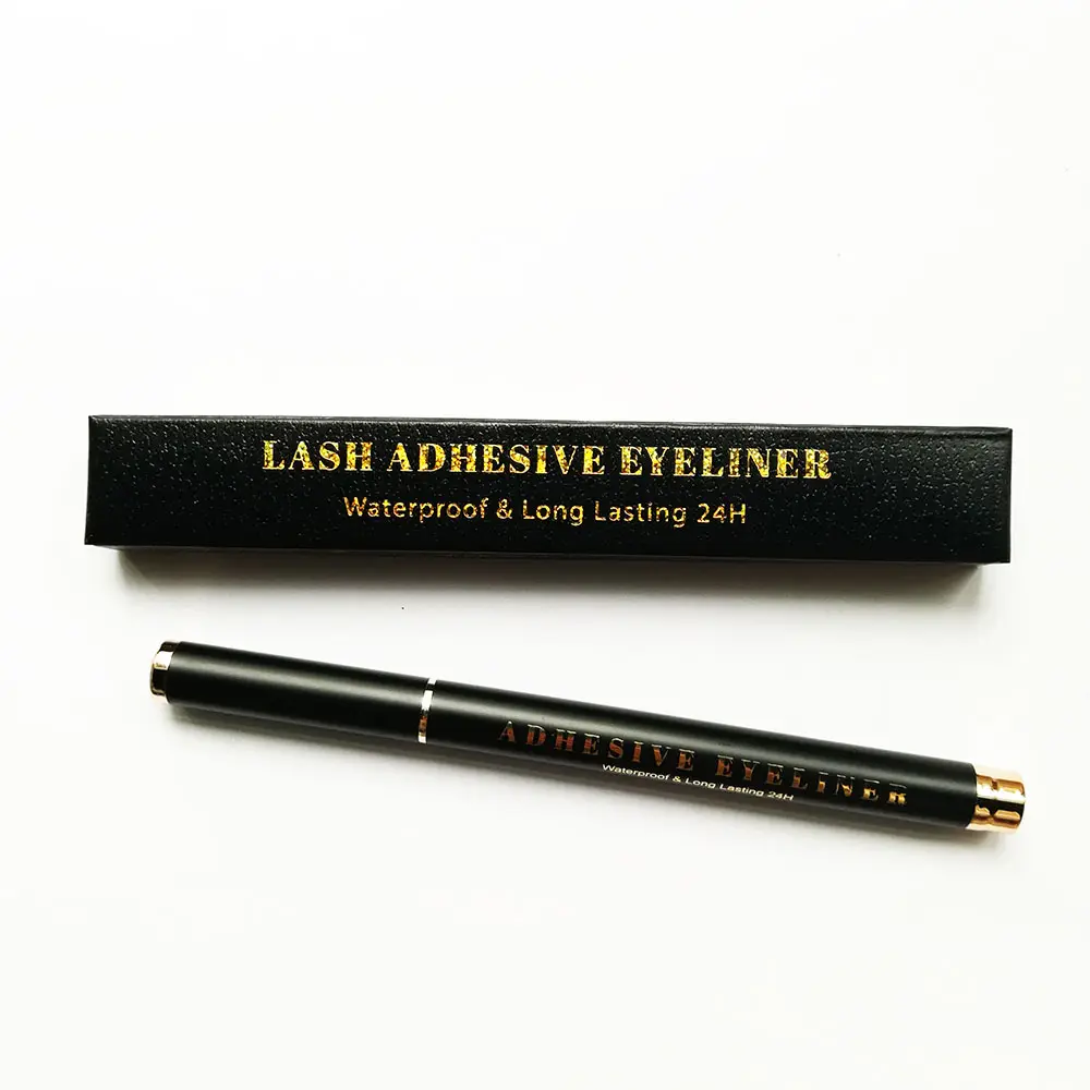 Pencil Eyeliner Customized Package Adhesive Eyeliner Lash Strong Glue Pen Pencil Luxury Magnetic Eyeliner And Lashes Liquid 3D Natural 0.05