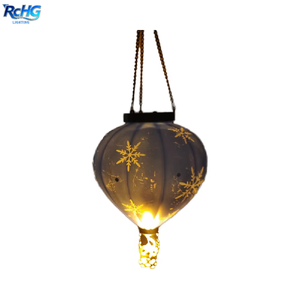 Lanterne solaire suspendue <span class=keywords><strong>Arden</strong></span> Garden Patio Pathway LED à lumière vacillante, en forme de montgolfière, étanche, à intensité variable, pour les fêtes - Product Image 3