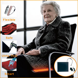 <span class=keywords><strong>Film</strong></span> chauffant USB, capteur de pression, démarrage/arrêt intelligent, tapis pour animaux de compagnie pliable pour l'hiver, mousse à mémoire de forme, doux, fin, portable - Product Image 3