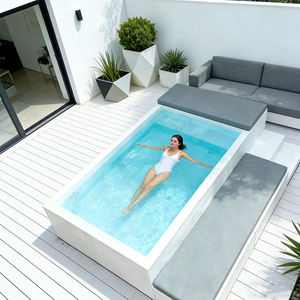 Piscina Elevada de Fibra de Vidrio con Sofá – Incluye Bomba de Calor, Filtro y Bomba para Resorts, Hoteles y Villas - Product Image 4