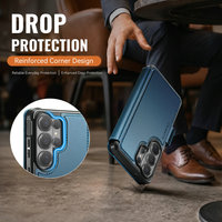 Étui à rabat CaseMe pour Samsung Galaxy S26 Ultra avec porte-cartes intégré pour Samsung S26 Ultra